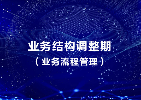 业务结构调整时期如何进行业务流程管理