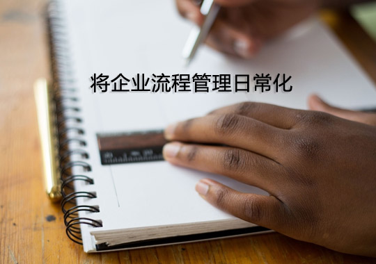 将企业流程管理日常化