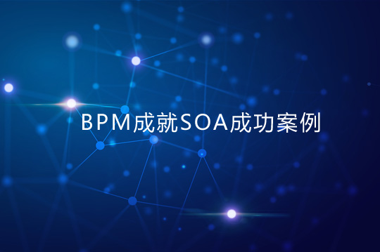 BPM成就SOA成功案例