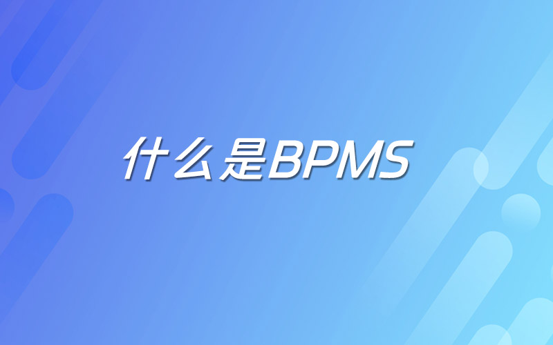 什么是BPMS？